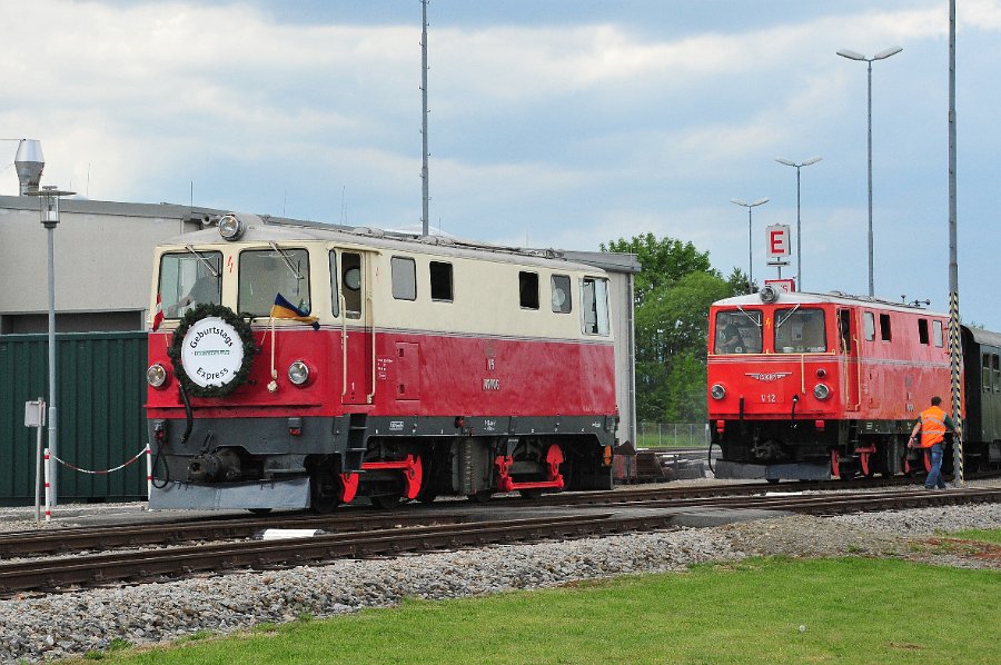Bahnhofsfest Gmünd 60 Jahre Diesellok 2095 (7)